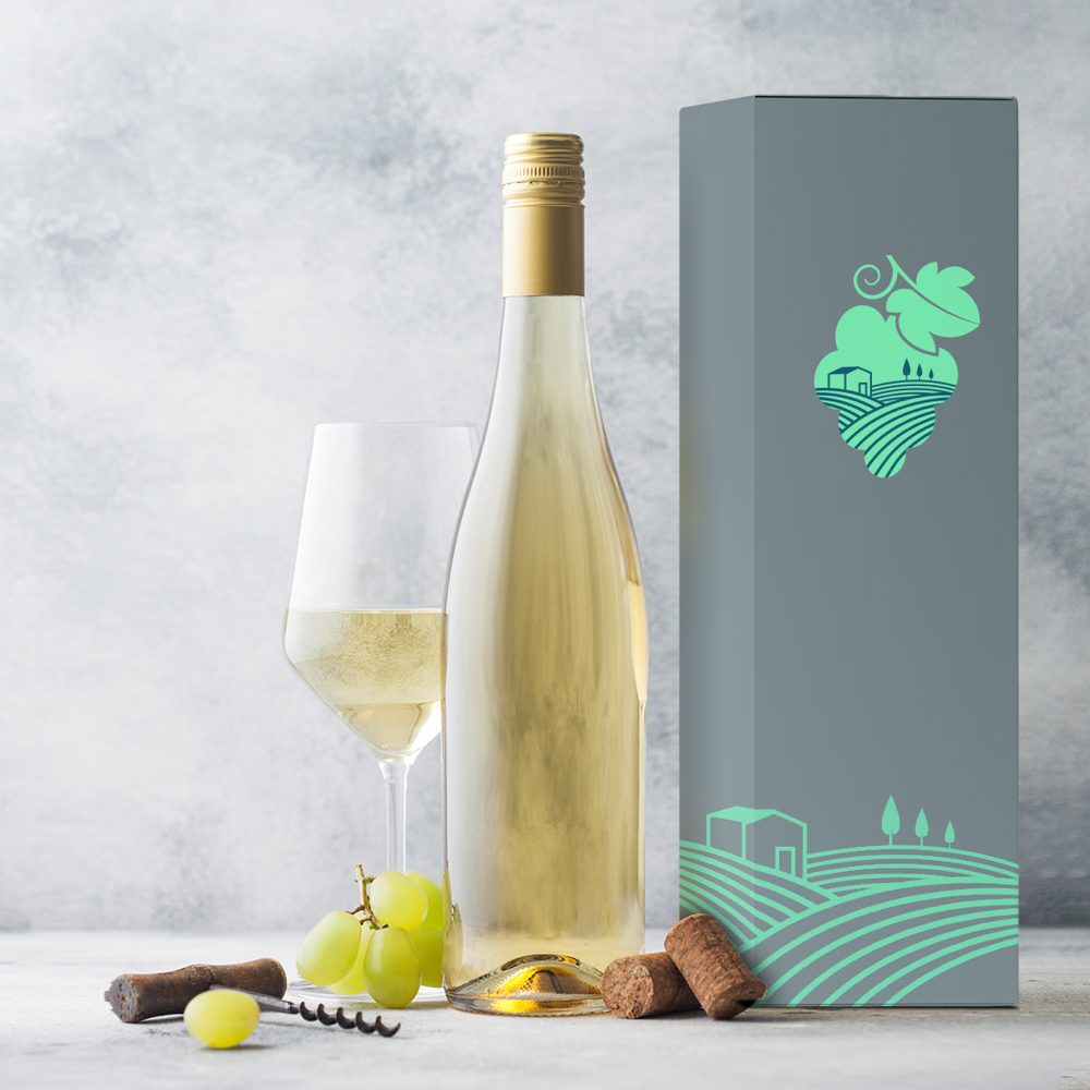 Emballage carton packaging bouteille vin