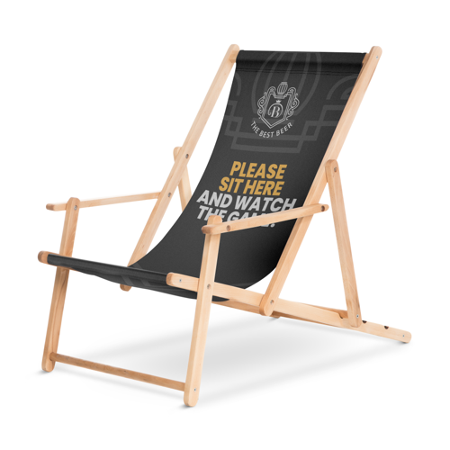 Transat chaise longue plage piscine personnalisé