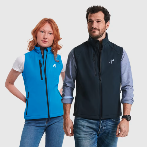 Veste gilet softshell personnalisée